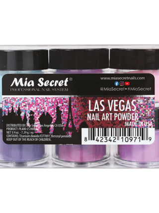 Las Vegas Acrylic Powder Collection 6 Pcs - Mia Secret