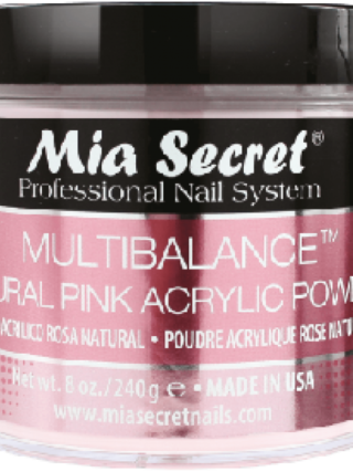 Acrílico Rosado Natural Multibalance 240 gr - Mia Secret