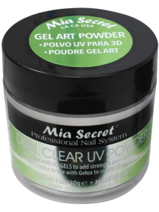 Polvo Dual Clear UV - Mia Secret