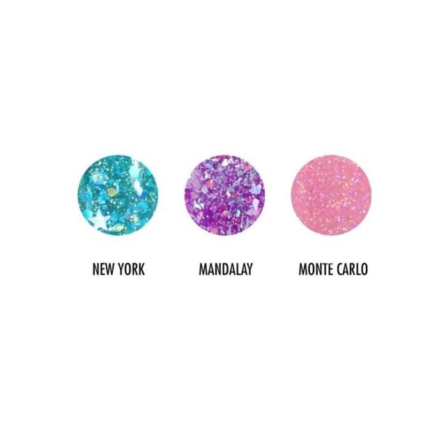 Las Vegas Acrylic Powder Collection 6 Pcs - Mia Secret