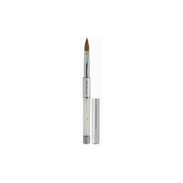 Pincel Plateado Premier Kolinsky #8 - Mia Secret