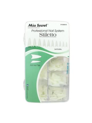 Tips Stiletto Natural x 500 - Mia Secret