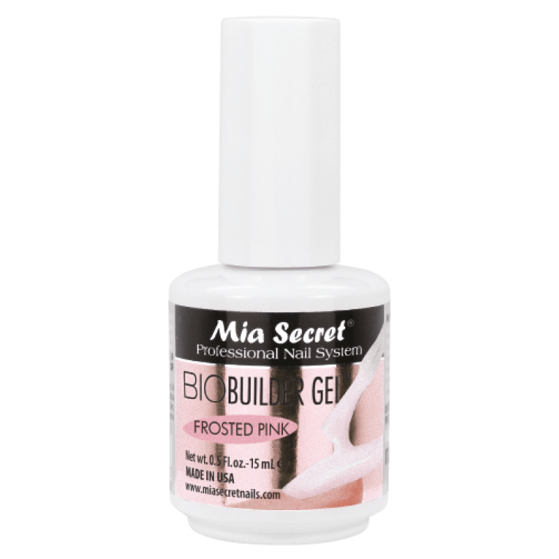 Bio Builder Frosted Pink (Gel esmalte) 15 ml - Mia Secret