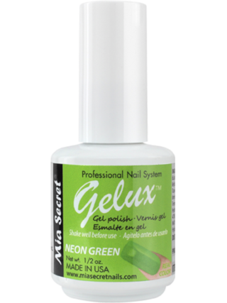 Esmaltes Semi Gelux Neon Green 15 ml - Mia Secret