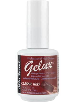 Esmaltes Semi Gelux Classic Red 15 ml - Mia Secret