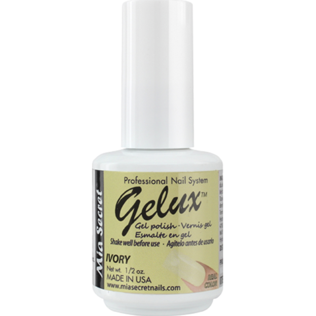 Esmaltes Semi Gelux Ivory 15 ml - Mia Secret