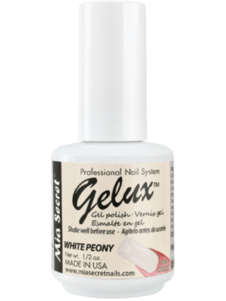 Esmaltes Semi Gelux White Peony 15 ml - Mia Secret