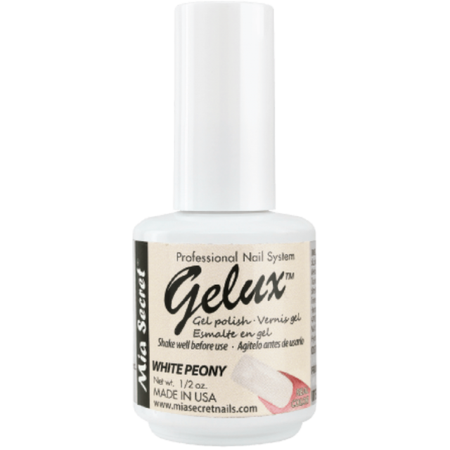 Esmaltes Semi Gelux White Peony 15 ml - Mia Secret