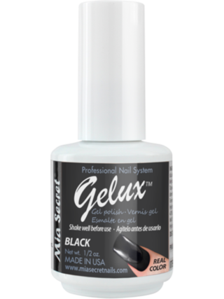 Esmaltes Semi Gelux Negro 15 ml - Mia Secret