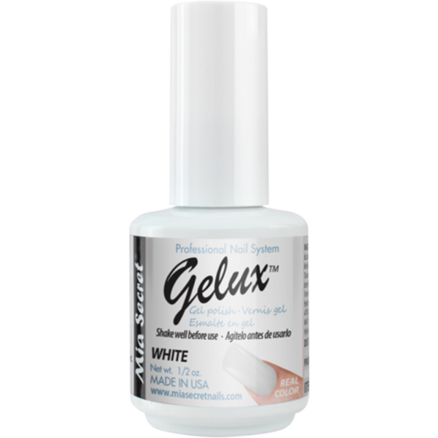 Esmaltes Semi Gelux Blanco 15 ml - Mia Secret