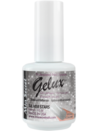 GP-28 Esmaltes Semi Gelux Silver Stars 15 ml - Mia Secret