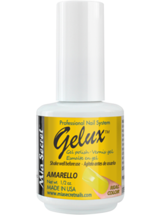 Esmaltes Semi Gelux Amarello 15 ml - Mia Secret