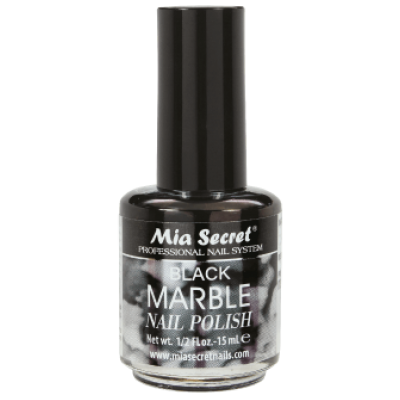 Tinta Marble Polish Negro - Mia Secret