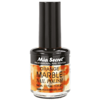 Tinta Marble Polish Naranja - Mia Secret