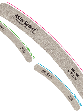 Lima Curva Zebra - Mia Secret