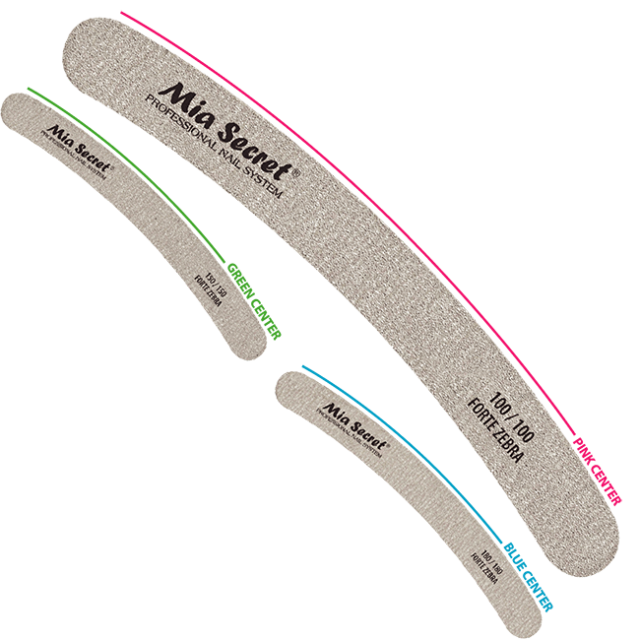 Lima Curva Zebra - Mia Secret