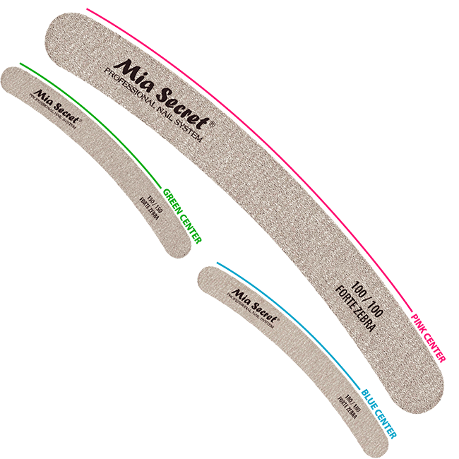 Lima Curva Zebra - Mia Secret