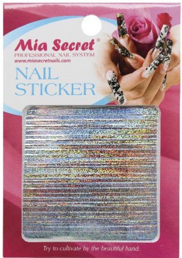 Bandas Decorativas Plateadas - Mia Secret