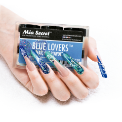 Blue Lovers Acrylic Powder Collection 6 Pcs - Mia Secret