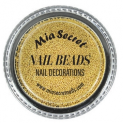 Gold Nail Beads - Mia Secret