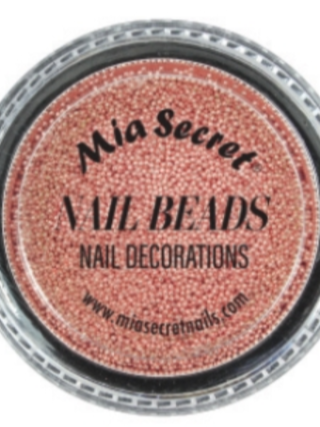 Gold Rose Beads Gold Rose Nail Beads - Mia Secret