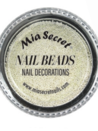 Silver Nail Beads - Mia Secret