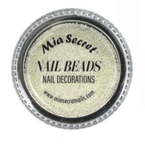 Silver Nail Beads - Mia Secret