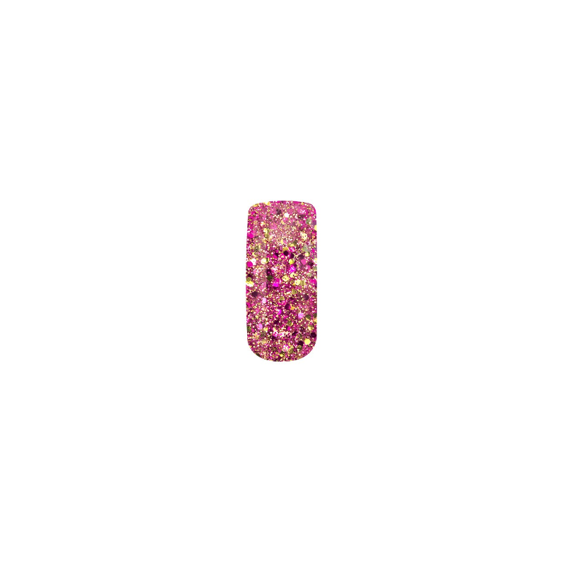Esmaltes Semi Fuchsia Glitter 15 ml - Mia Secret - Imagen 2