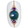 Gold Rose Nail Beads - Mia Secret