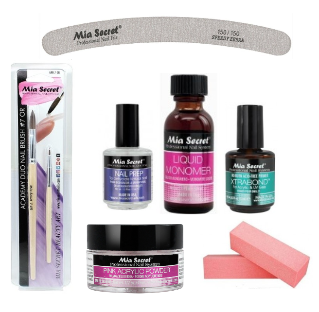Kit Para Uñas Acrílicas - Mia Secret