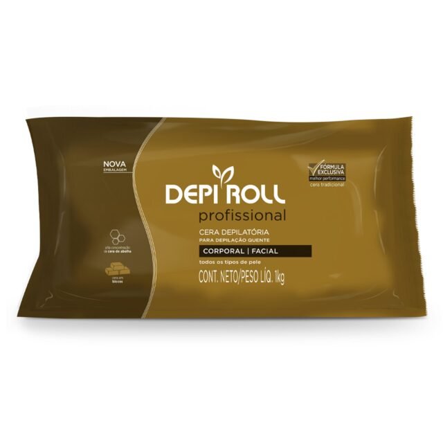 Cera Quente Tradicional 1kg (1) Cera Depilatoria en Bloques x 1kg