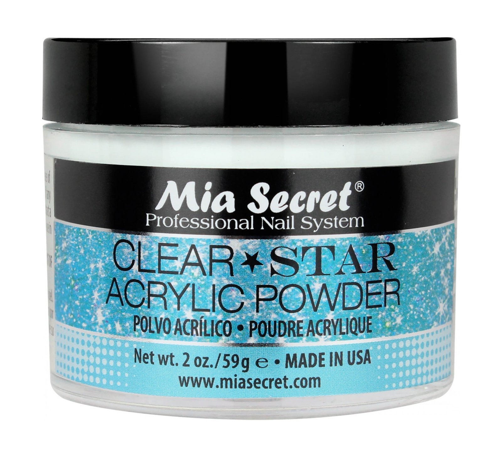 Acrílico Transparente Star 59 gr - Mia Secret
