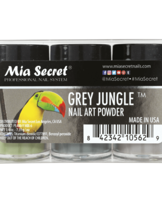 Grey Jungle Acrylic Powder Collection 6 Pcs - Mia Secret