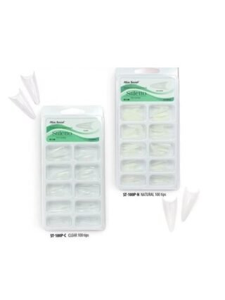 Tips Stiletto Natural x 100 - Mia Secret