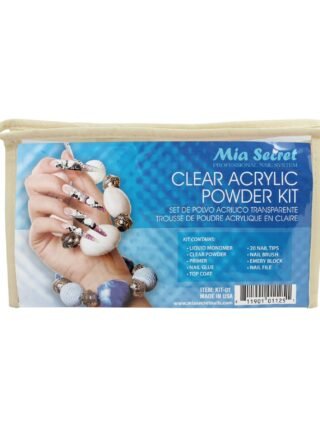 Kit Polvo Acrílico Transparente - Mia Secret