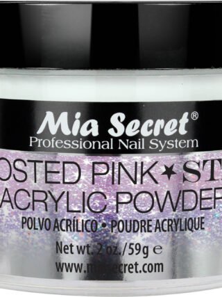 Acrílico Frosted Pink Star 57 gr - Mia Secret