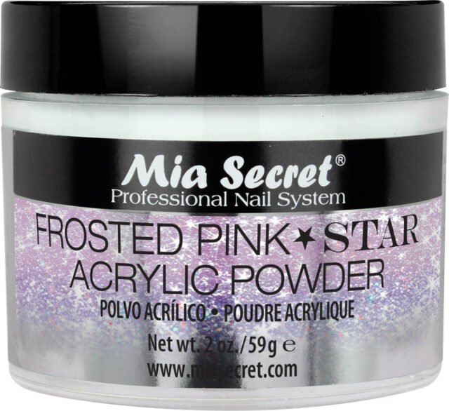 Acrílico Frosted Pink Star 57 gr - Mia Secret