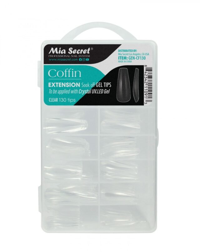 Tips Coffin de Gel x 130 - Mia Secret