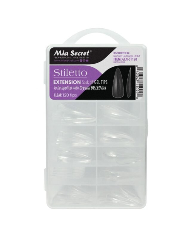 GEN-ST120 copy Tips Stiletto de Gel x 120 - Mia Secret