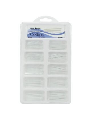 Tips Coffin XL Transparentes x 100 - Mia Secret