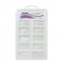 Tips Stiletto XL Transparente x 100 - Mia Secret