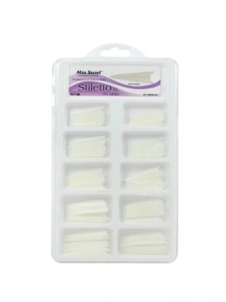 Tips Stiletto XL Natural x 100 - Mia Secret