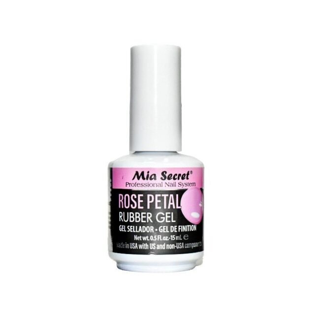 Rubber Gel Rose Petal 15 ml - Mia Secret