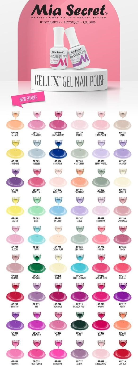 Esmaltes Semi Gelux 15 ml - Mia Secret