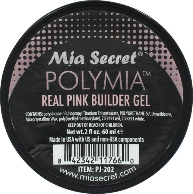 Polymia Builder Gel Real Pink 60 ml - Mia Secret