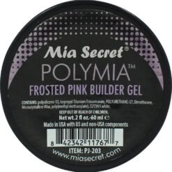 Polymia Builder Gel Frosted Pink 60 ml - Mia Secret