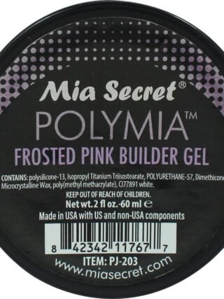 Polymia Builder Gel Frosted Pink 60 ml - Mia Secret