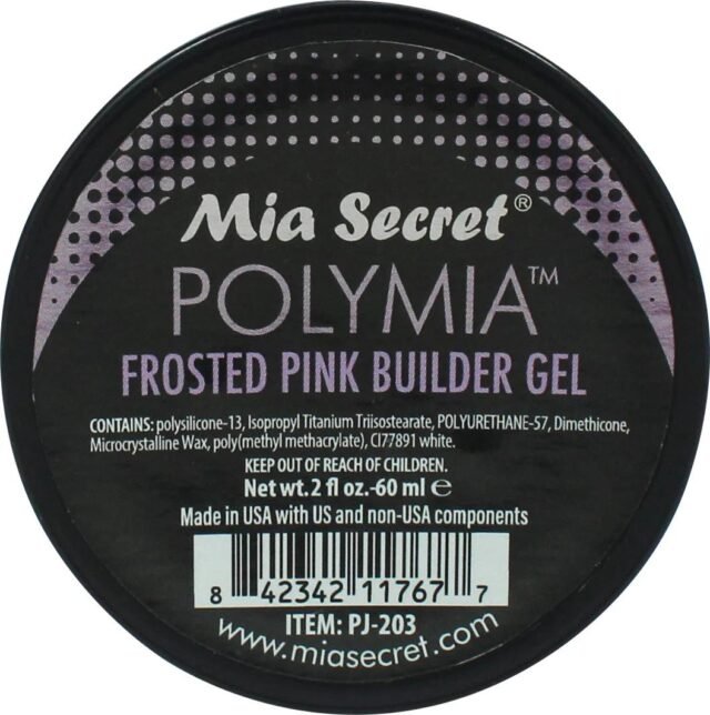 Polymia Builder Gel Frosted Pink 60 ml - Mia Secret