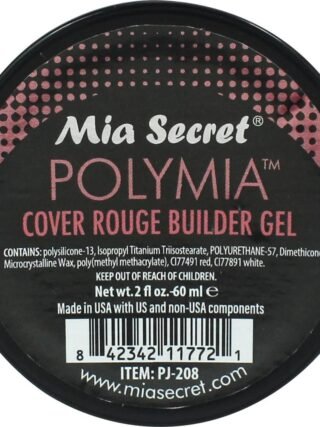 Polymia Builder Gel Cover Rouge 60 ml - Mia Secret