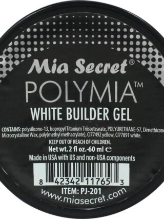 Polymia Builder Gel White 60 ml - Mia Secret